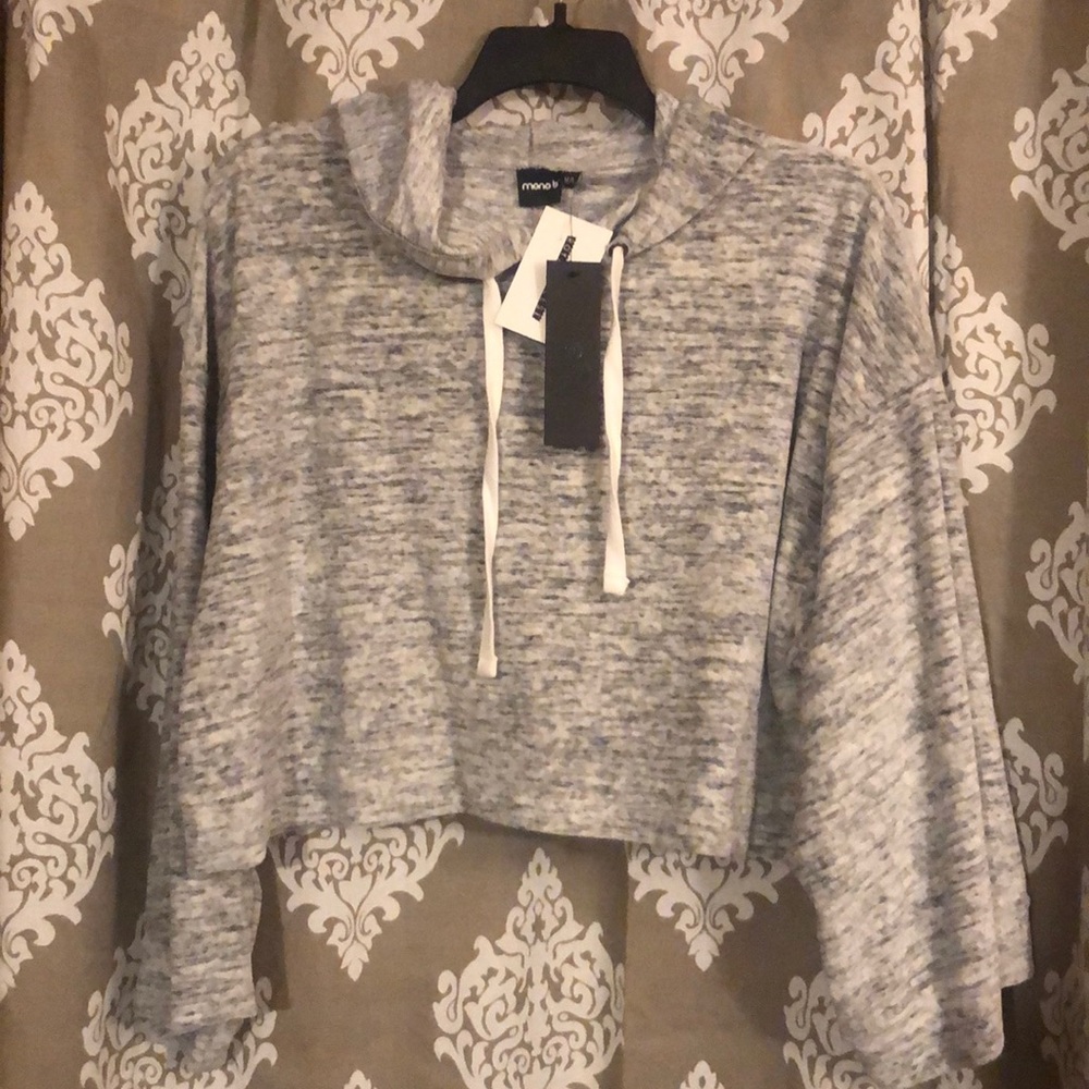 Mono B Camden Hoodie Sweater M/L